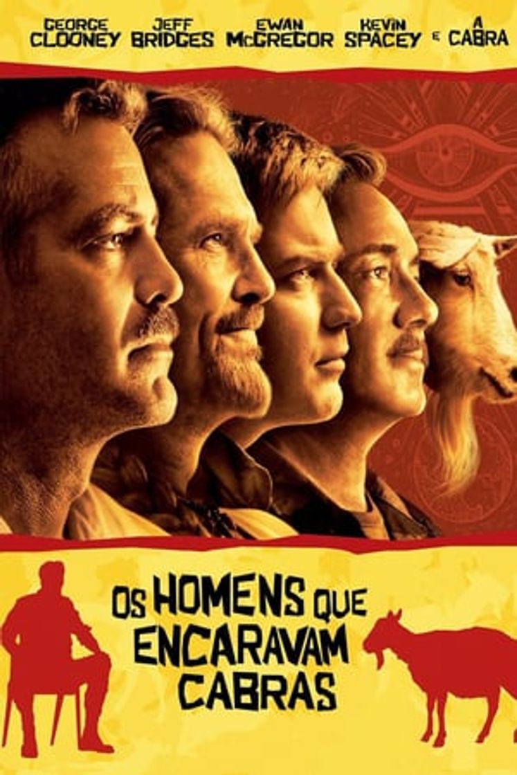 Película Los hombres que miraban fijamente a las cabras