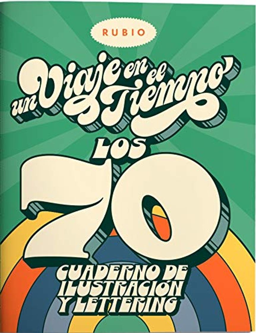 Product Un viaje en el tiempo: los 70. Cuaderno de ilustración y lettering