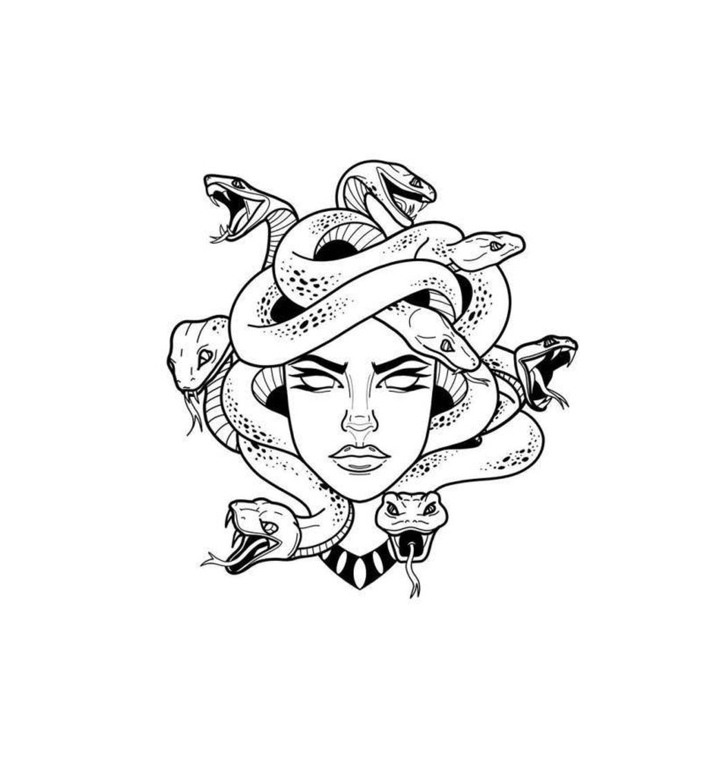 Social Tattoo medusa