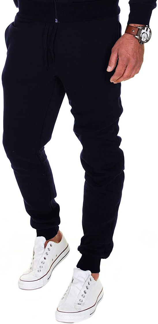 Fashion MERISH Pantalones Jogger Hombre Deportivos Joggers Modell 211 Antracita XL