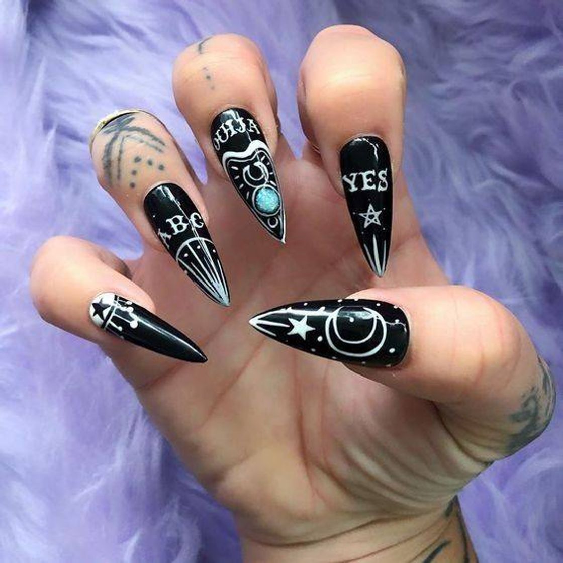 gothic nails