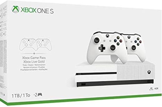 Pack Xbox One S con 2 mandos