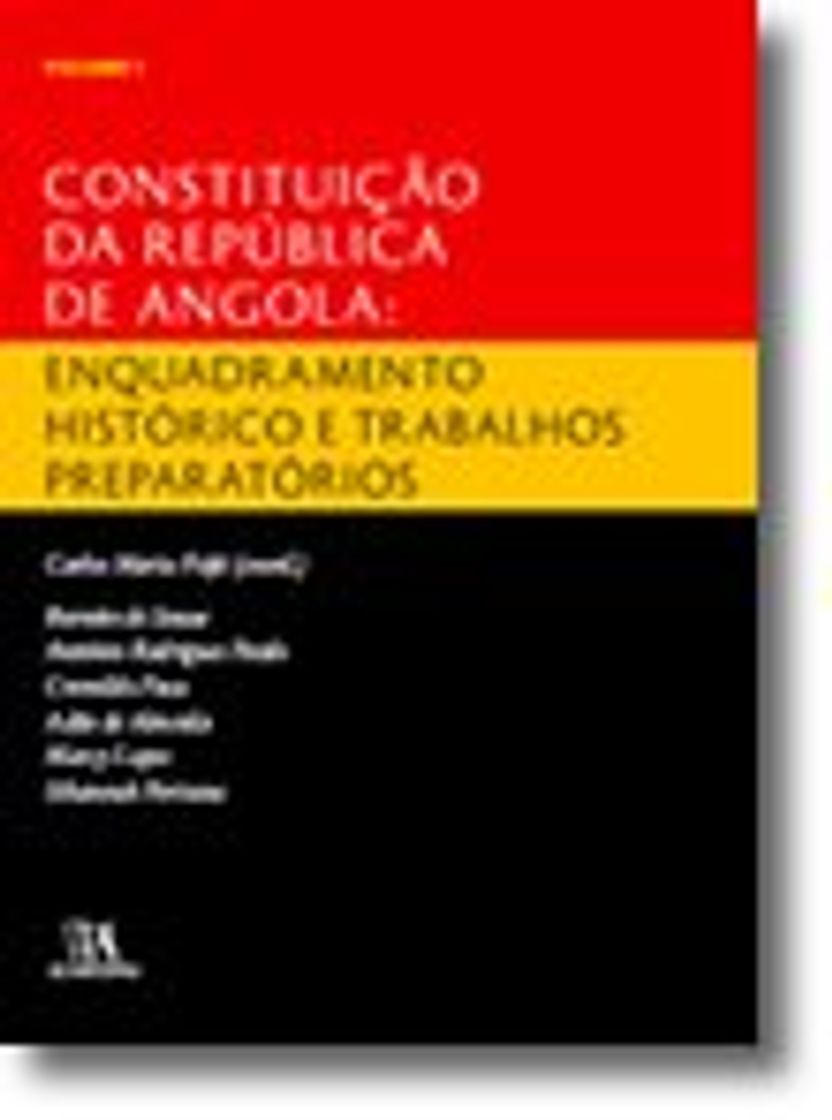 Libro Constituição da República de Angola Vol