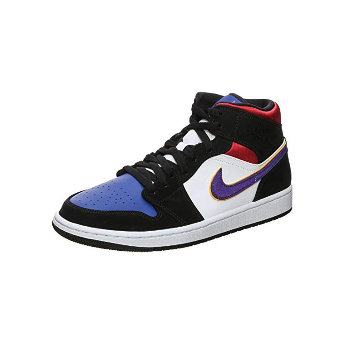 Moda Nike Air Jordan 1 Mid Se, Zapatos de Baloncesto para Hombre, Negro