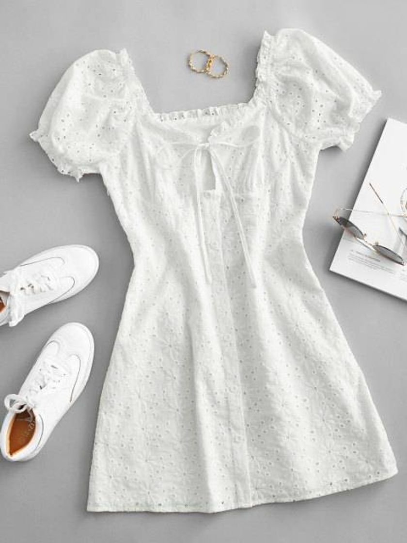 Moda Vestido Branco 