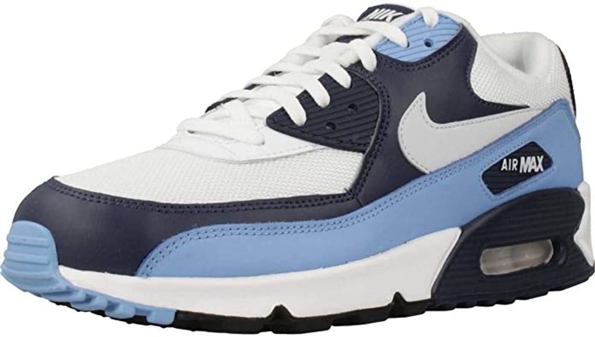 Product Nike Air MAX 90 Essential, Zapatillas de Gimnasia para Hombre, Blanco