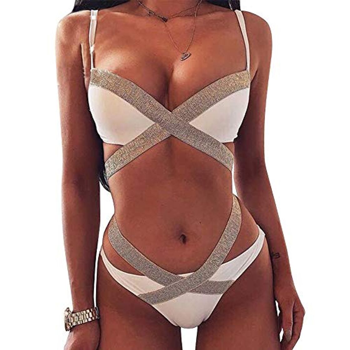 Producto Meizas Conjuntos de Bikinis para Mujer, Gris