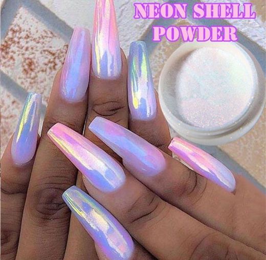 Neon shell powder