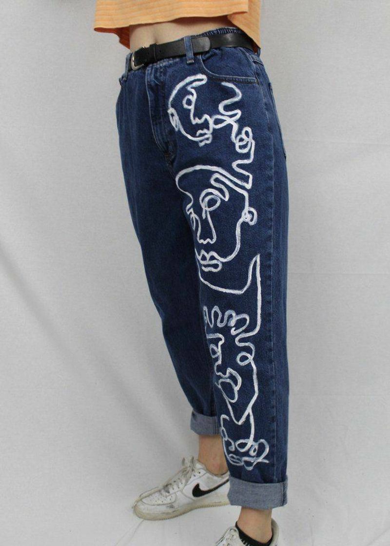 Fashion Painted jeans 