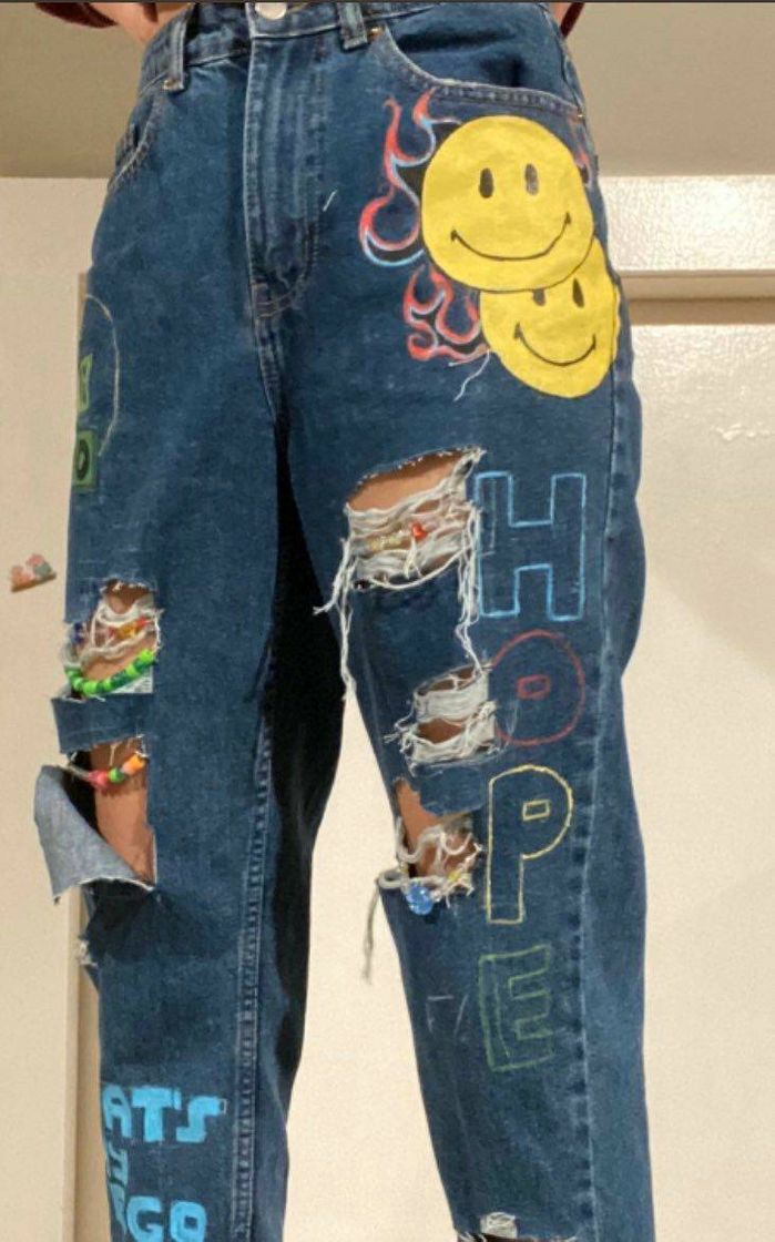 Fashion Painted jeans 