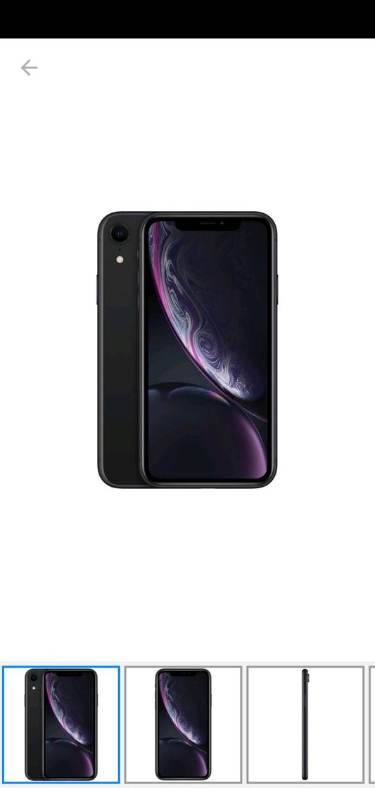 Fashion iPhone XR Apple 64GB Preto 6,1” 12MP iOS - Magazine Luiza