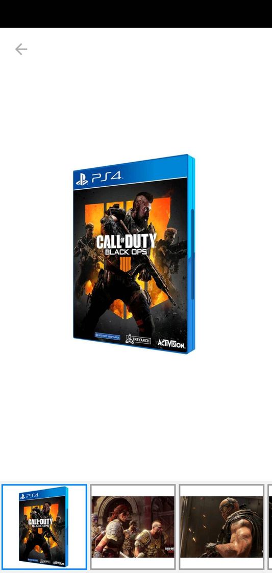 Fashion Call of Duty Black Ops 4 para PS4 - Activision - Magazine Luiza