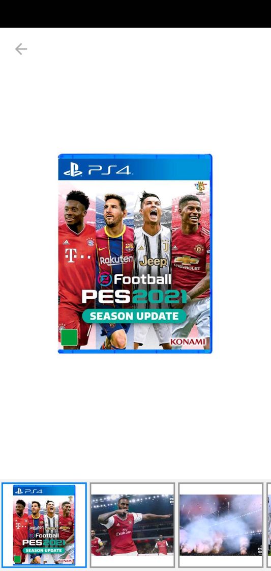 Fashion eFootball PES 2021 para PS4 Konami - Lançamento - Magazine Luiza