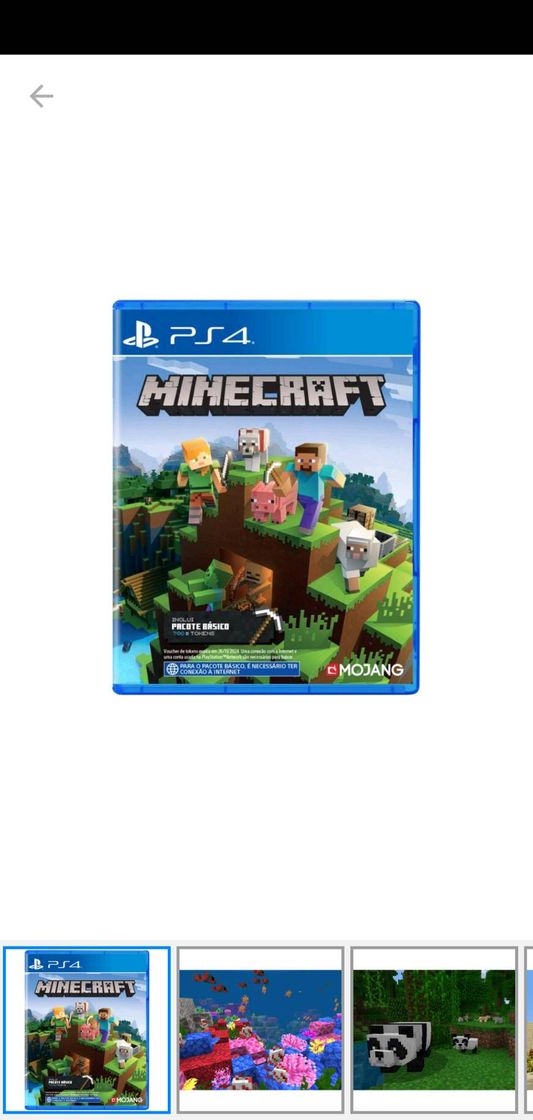 Fashion Minecraft Starter Collection para PS4 - Mojang - Magazine Luiza