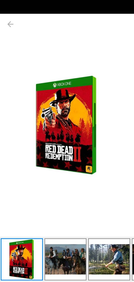 Fashion Red Dead Redemption II para Xbox One - Rockstar Games - Jogos ...