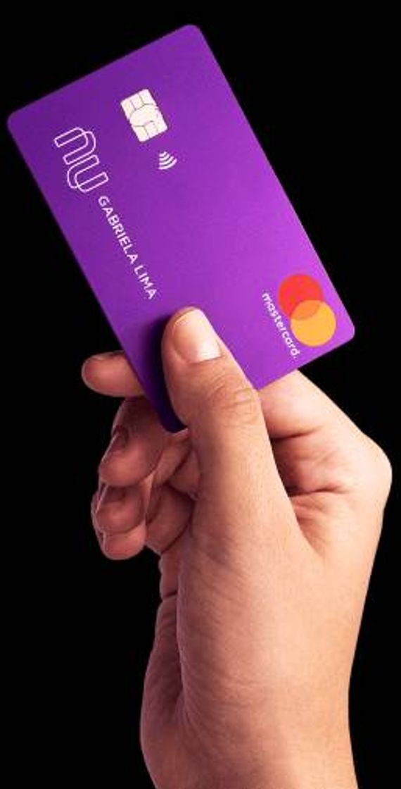 Fashion Você recebeu uma indicação para conhecer o Nubank. Experimen