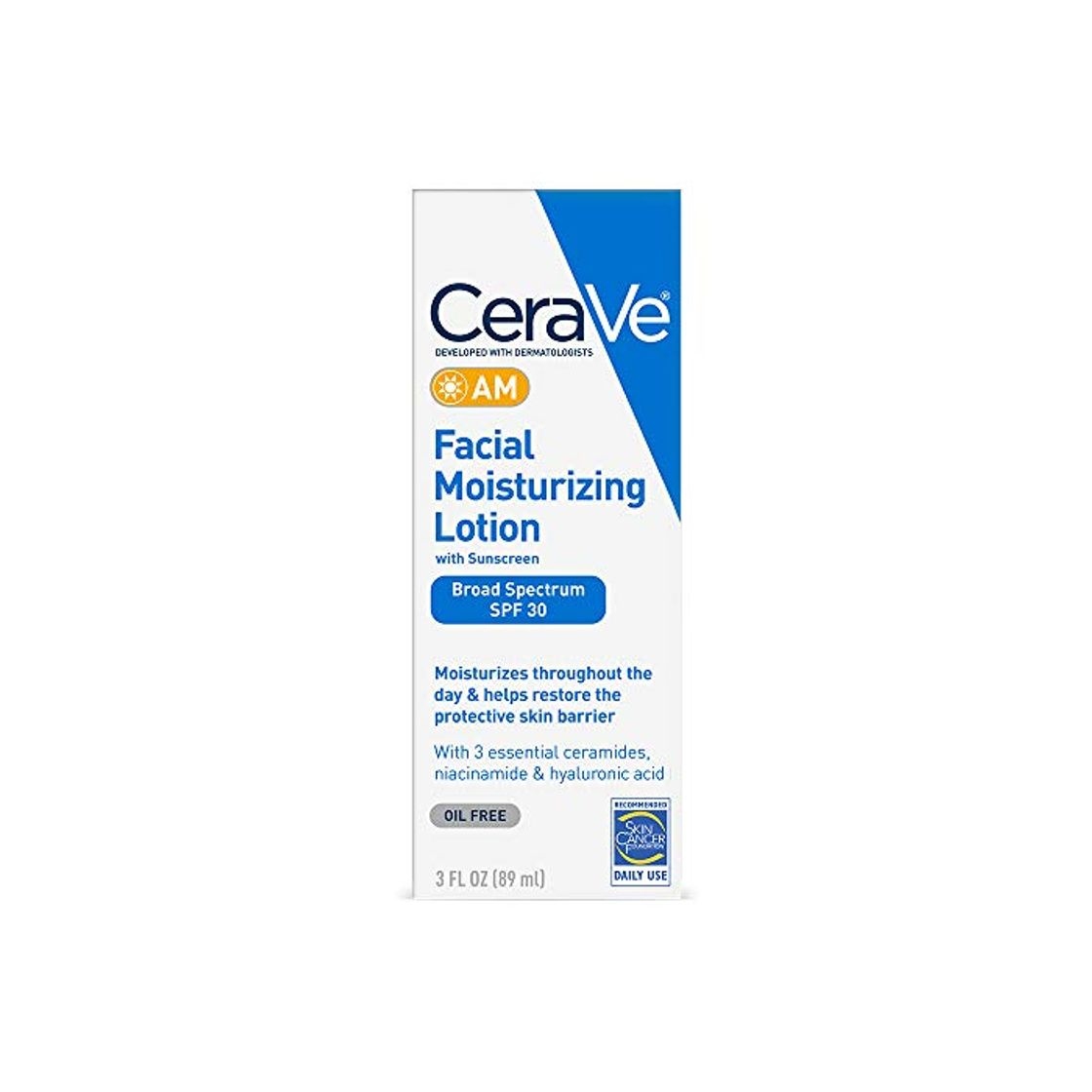 Belleza CeraVe Moisturizers, Moisturizing Facial Lotion AM