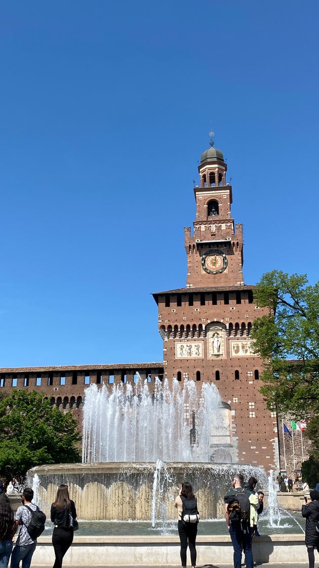 Lugar Castillo Sforzesco