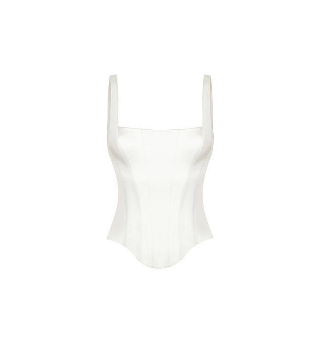 Moda Corset branco