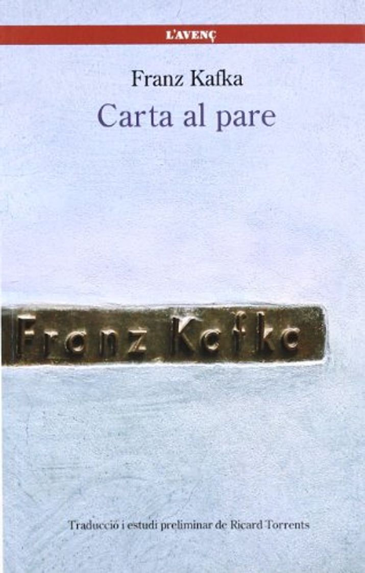 Libro Carta al pare