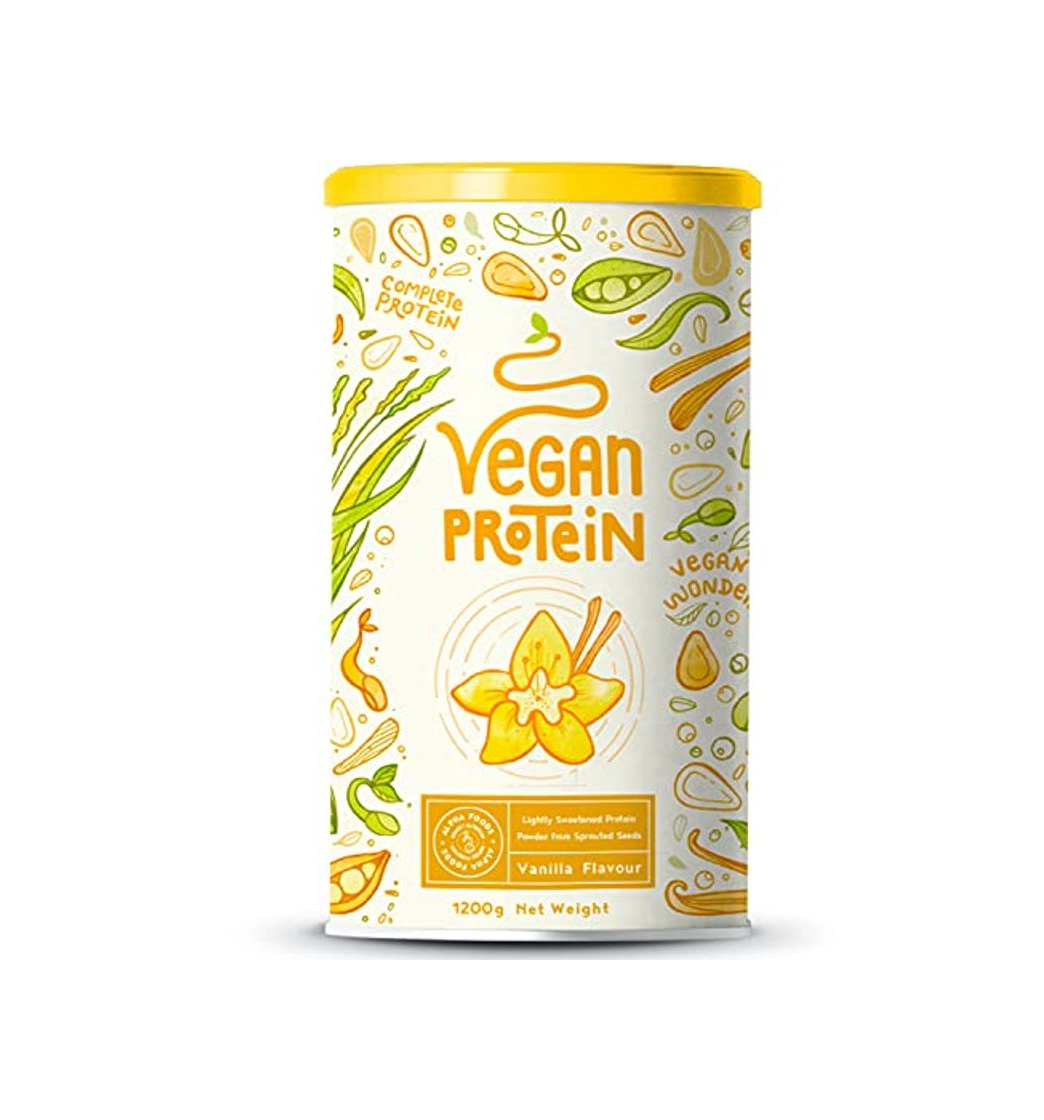 Fitness Proteína vegana - VAINILLA - Proteína vegetal de arroz