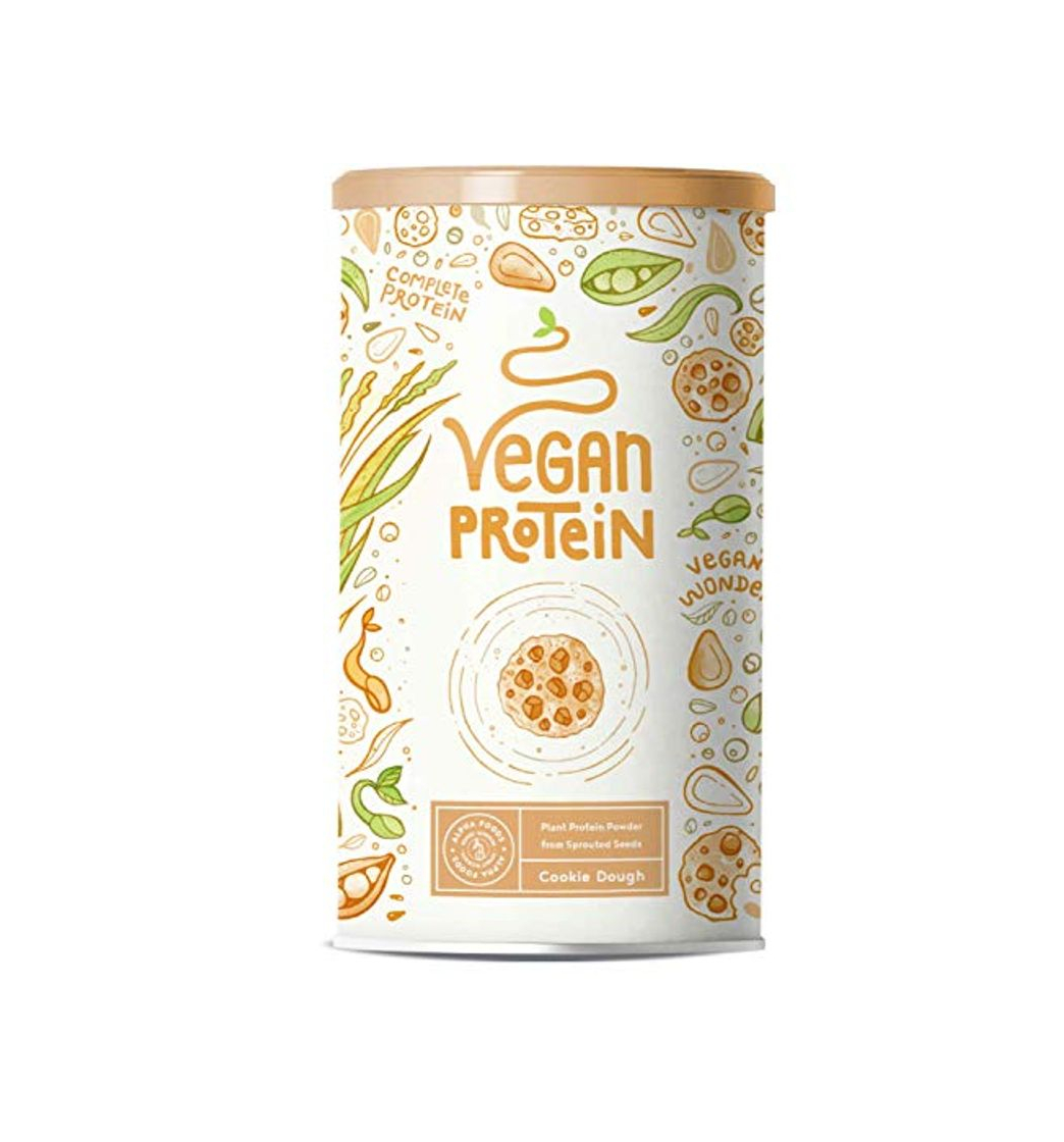 Fitness Proteina Vegana - COOKIE DOUGH - Proteína vegetal de soja