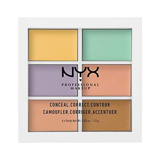 NYX Professional Makeup Paleta de correctores Colour Correcting Palette