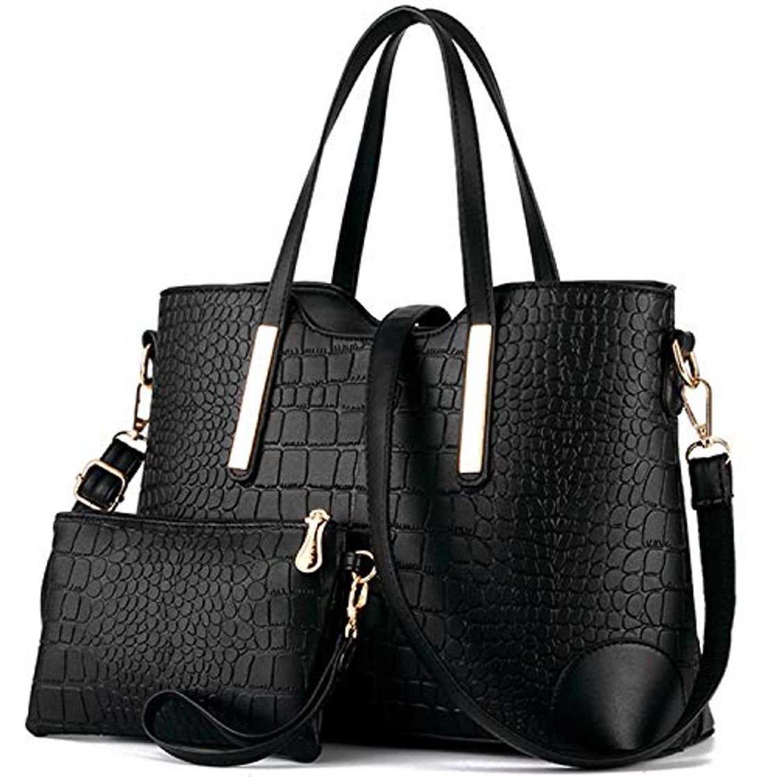 Fashion TcIFE Bolsos de Mujer Bolso Hombro Bolso Bandolera Bolso Señoras Tote 2pcs Set