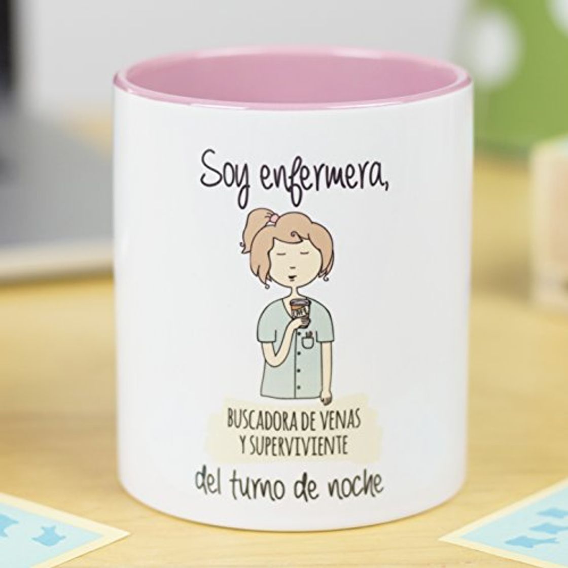 Producto La Mente es Maravillosa - Taza frase y dibujo divertido