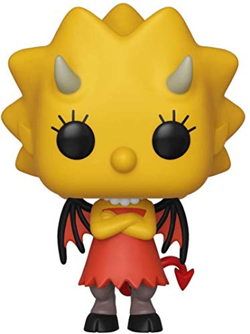 Juego Funko- Pop Figura De Vinil: Animation: Simpsons-Lisa as Devil Coleccionable, Multicolor