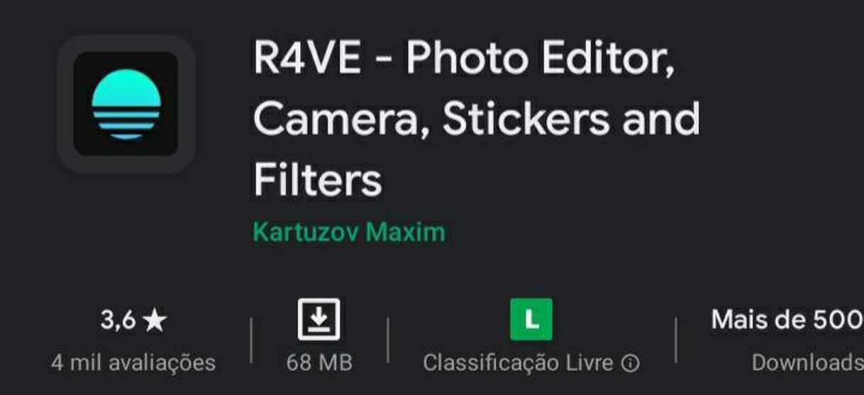 edição - R4VE