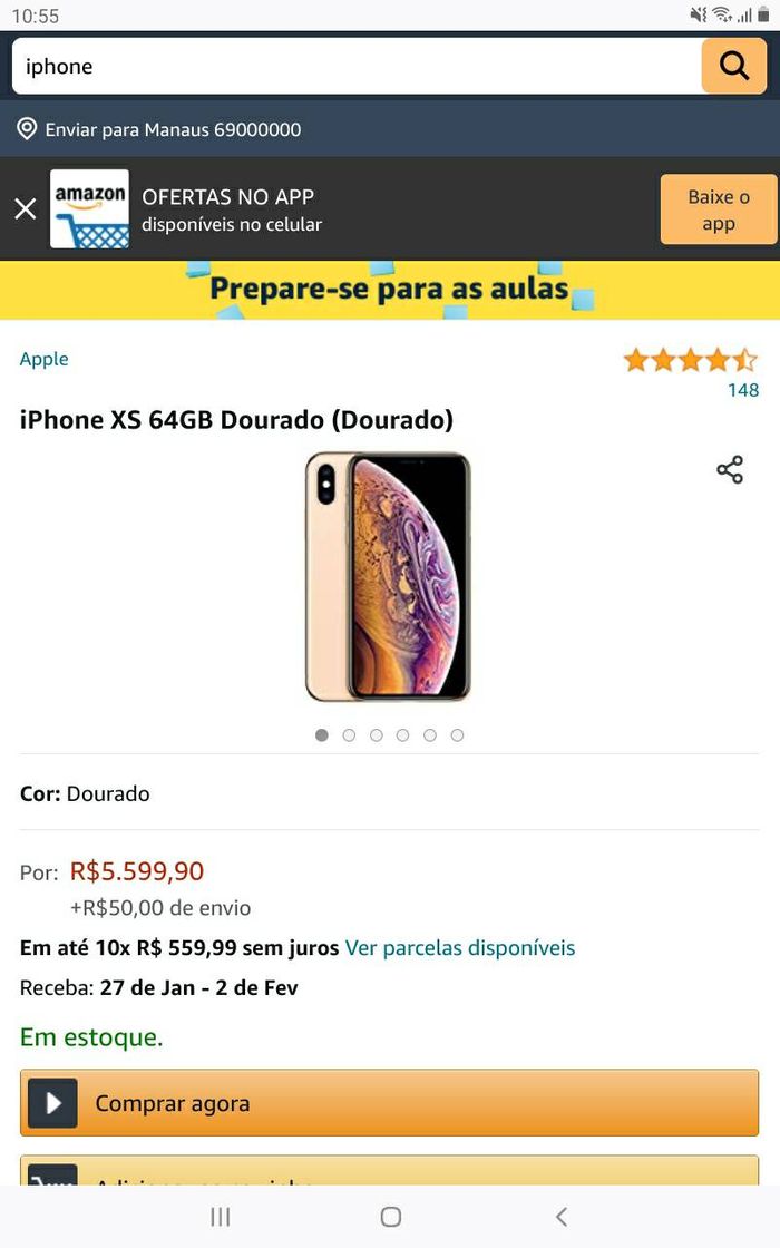 Social IPhone na Amazon 