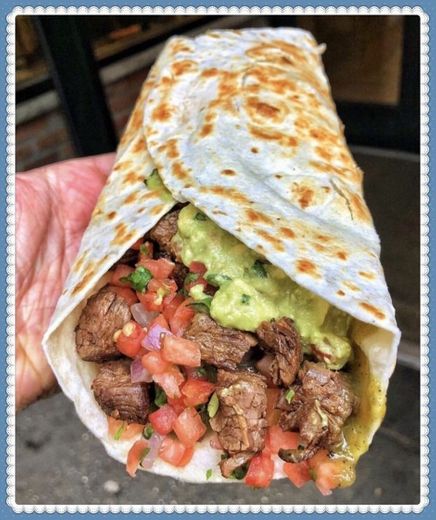 Burrito de carne assada🌯🤤