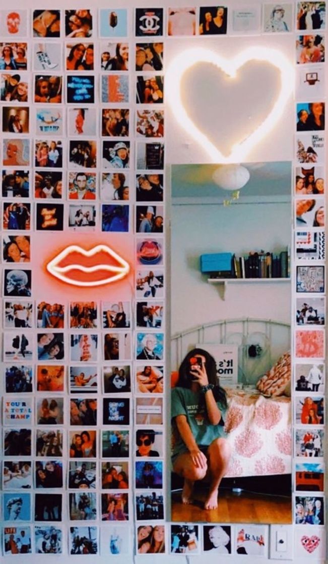 Moda aesthetic bedroom 