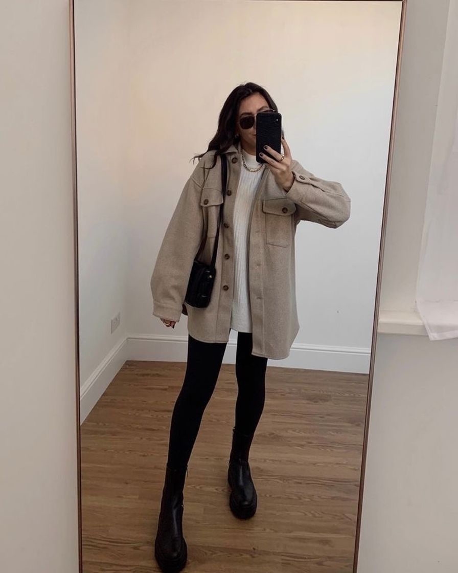 Social look de frio despojado 