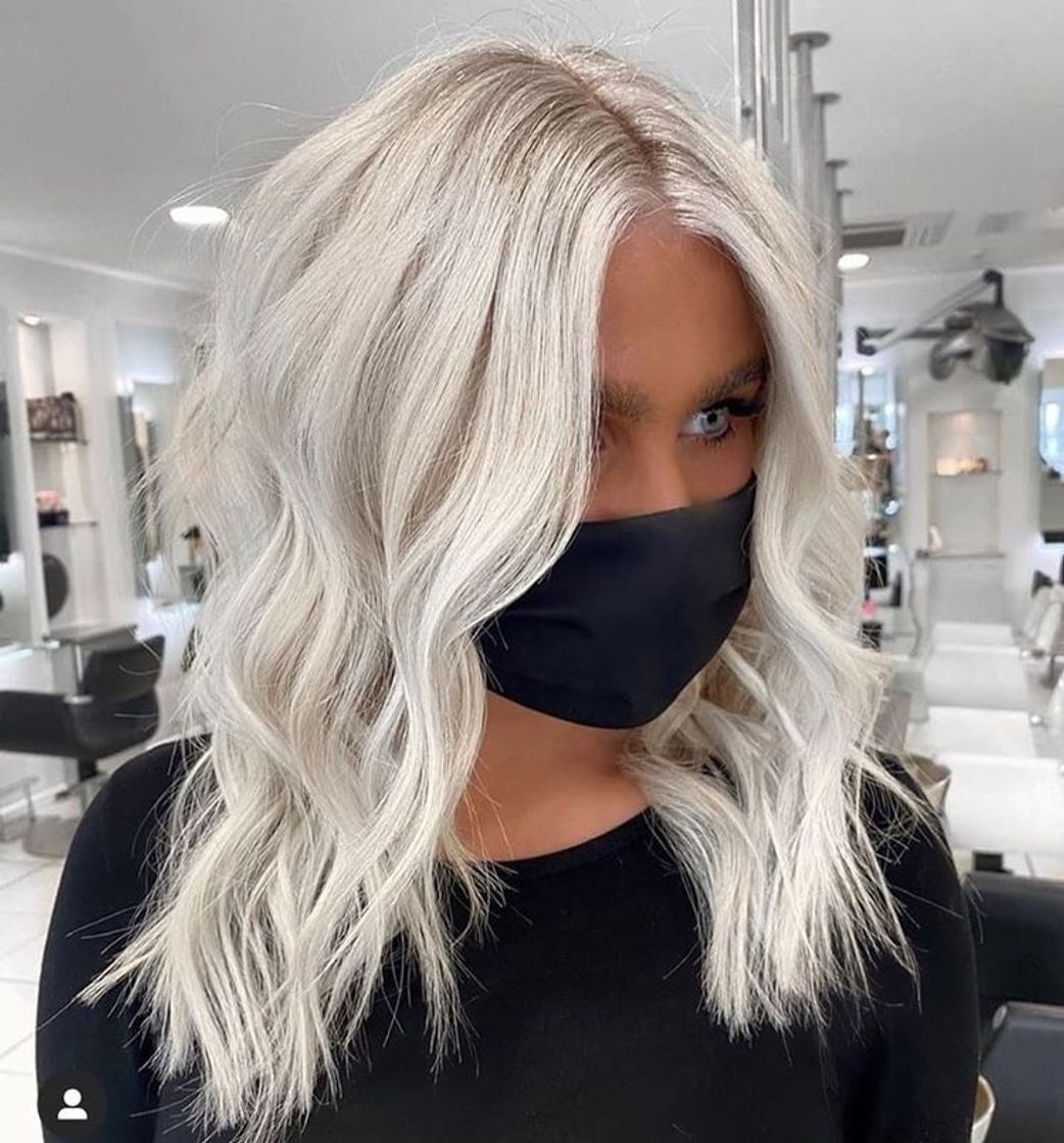 Moda White Hair 