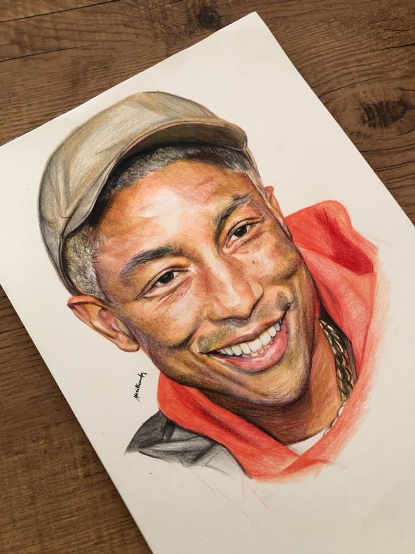 Moda Desenho Pharrell 