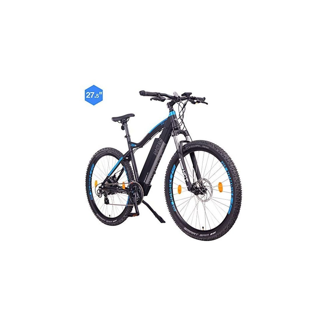 Social NCM Moscow Bicicleta eléctrica de montaña, 250W, Batería 48V 13Ah 624Wh