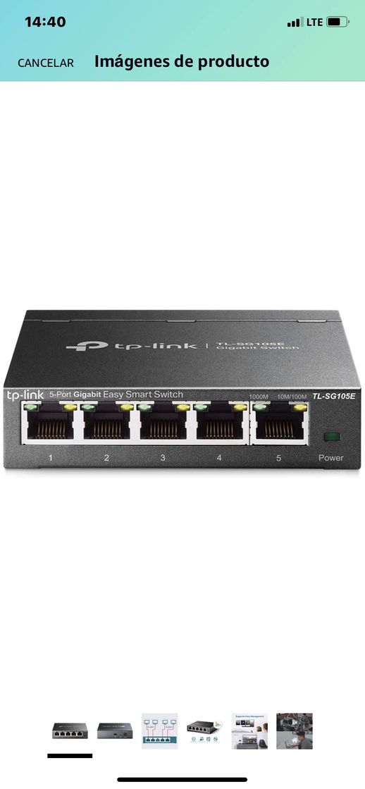 Social Tp-link TL-SG105E (Switch)