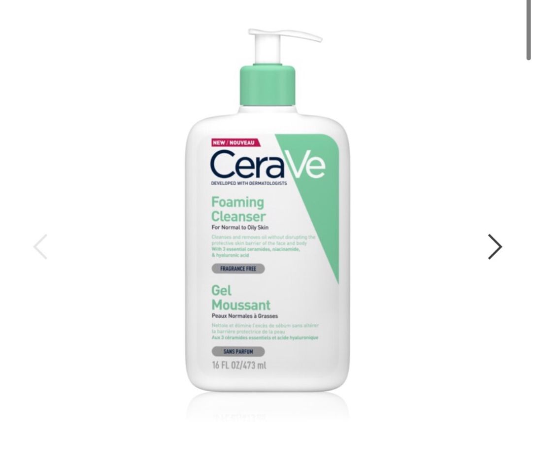 Moda CeraVe Cleansers gel espumoso de limpeza para pele normal a ..