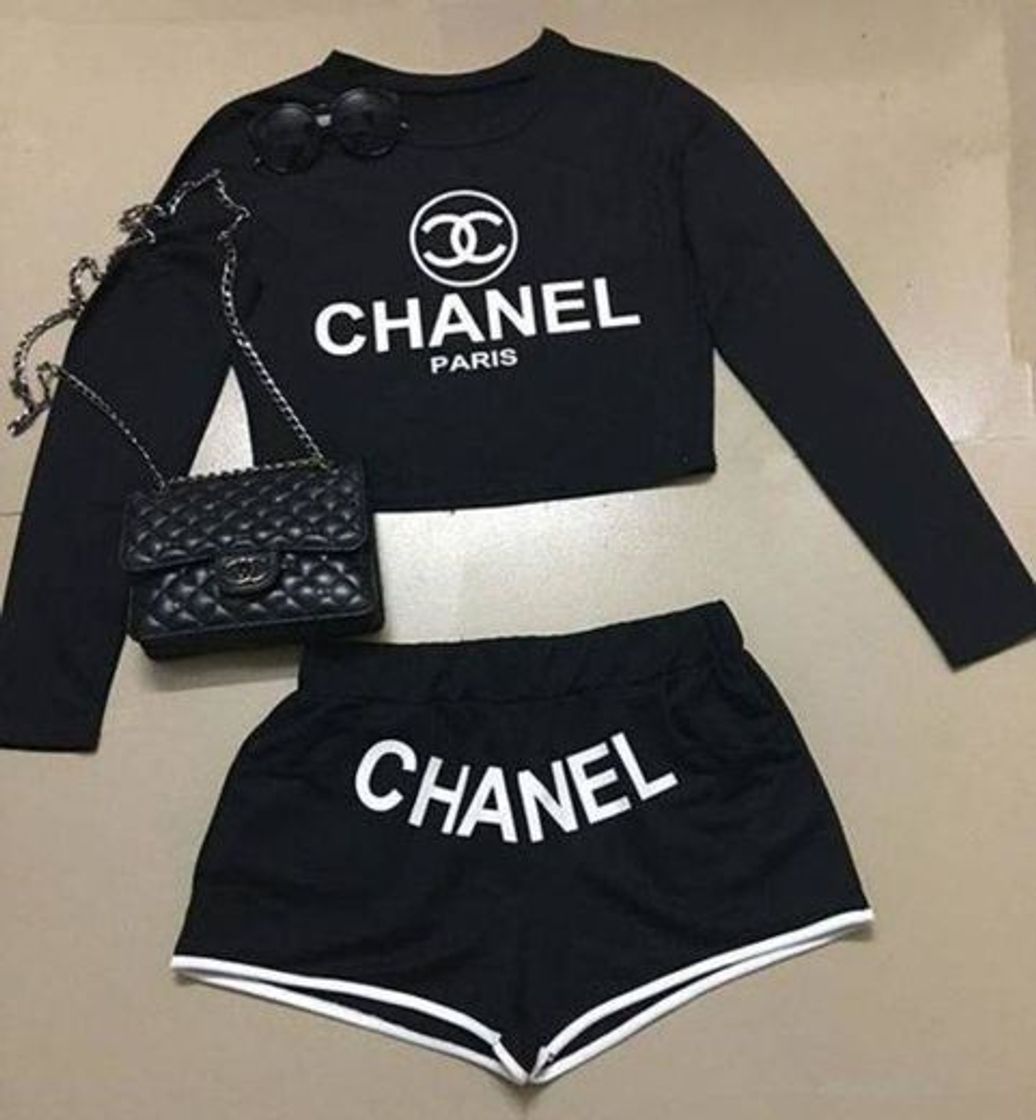 Moda Conjunto CHANEL 🖤🖤🖤