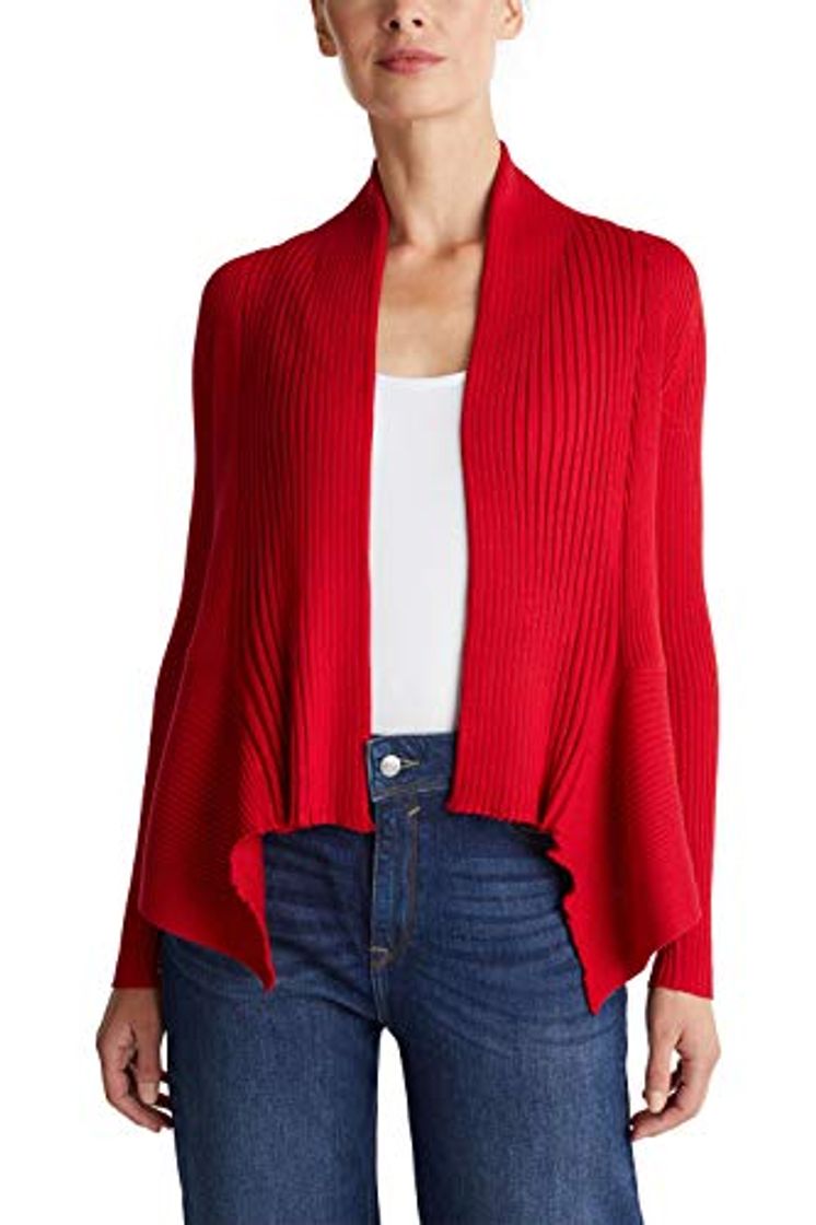 Productos Esprit 998ee1i803 Chaqueta Punto, Rojo