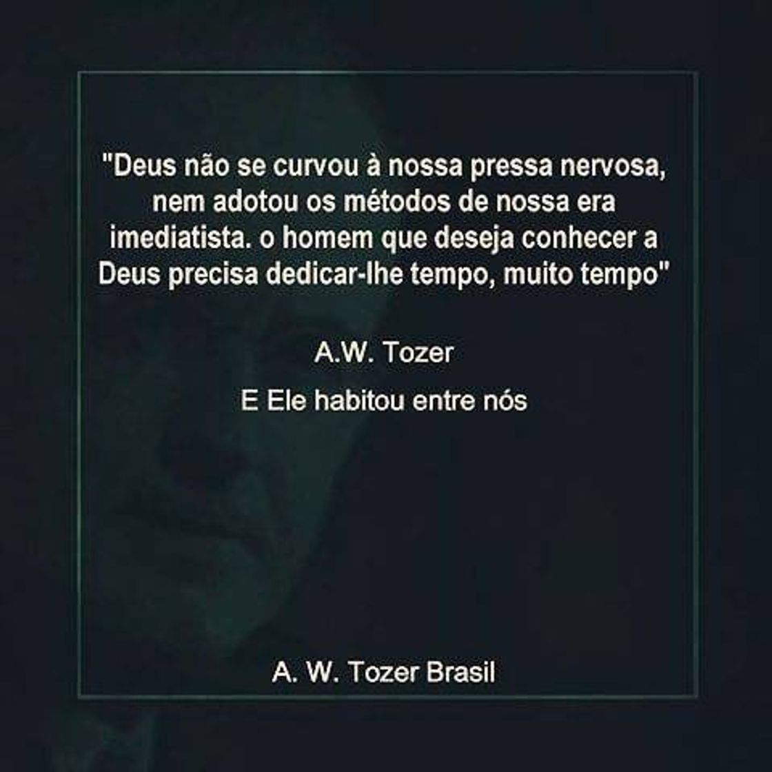 Moda Frases de Tozer