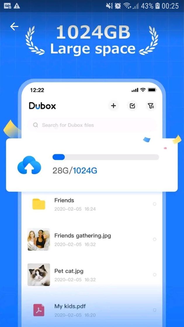 App Dubox: Cloud Storage & Backup