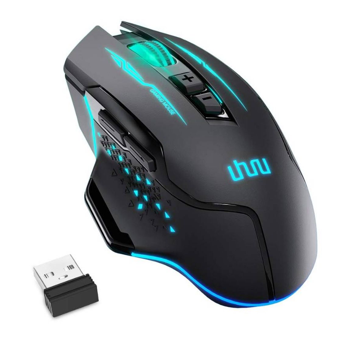 Moda Wireless Gaming Mouse, UHURU Rechargeable Gaming Mouse FPS 