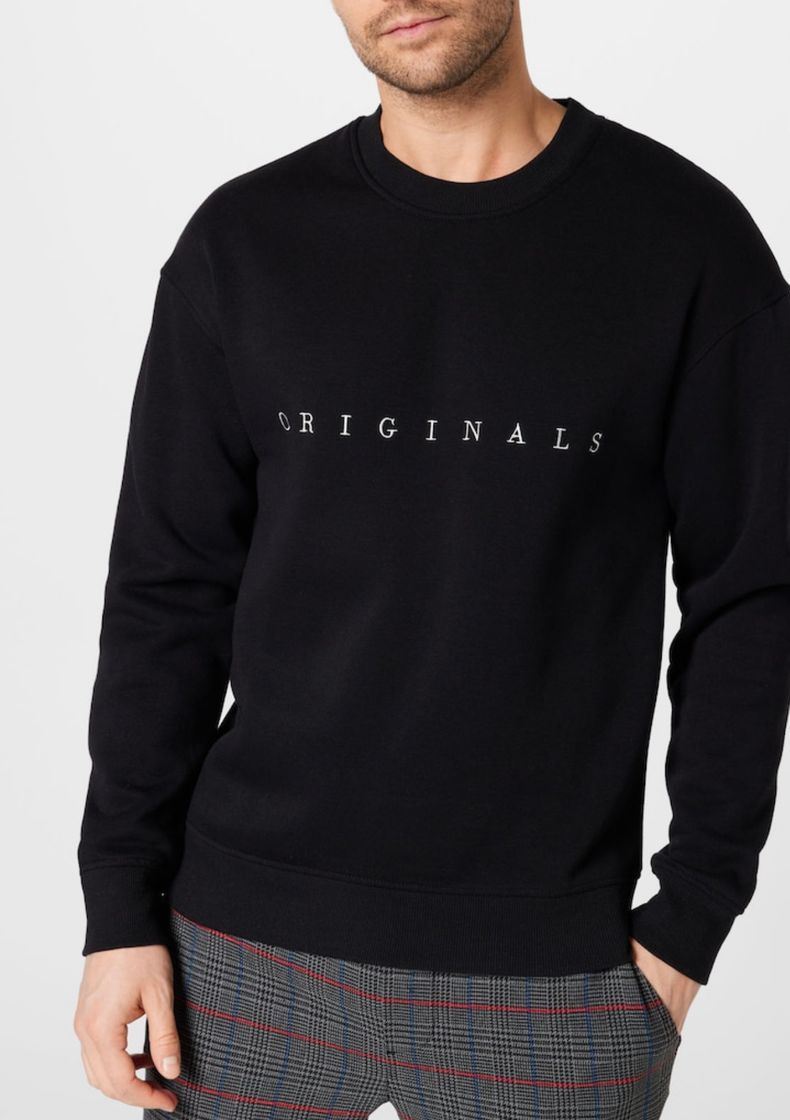 Moda Sudadera originals negra