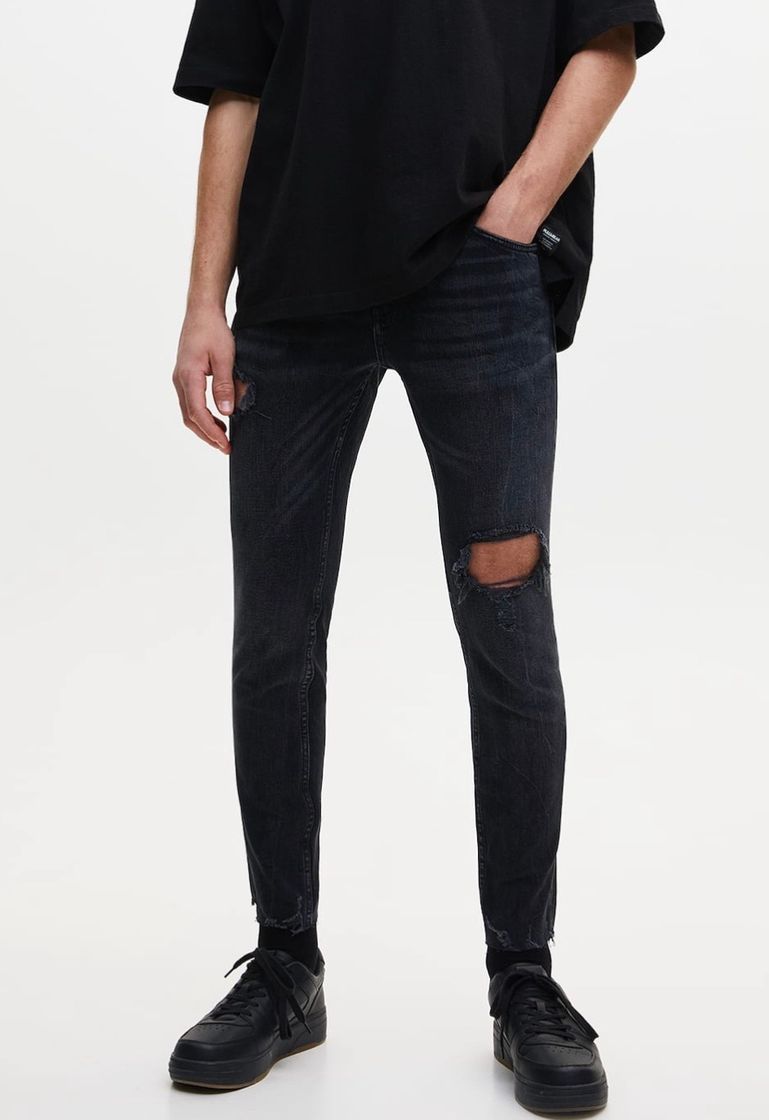 Fashion Vaqueros negros skinny 