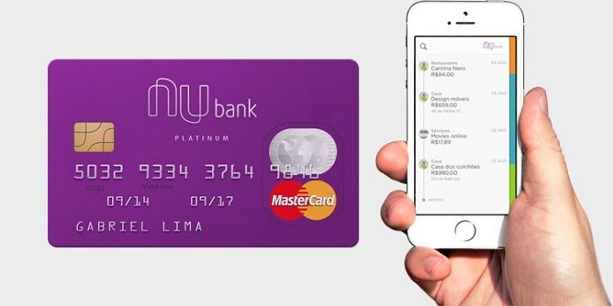 Apps Cartão de crédito nubank