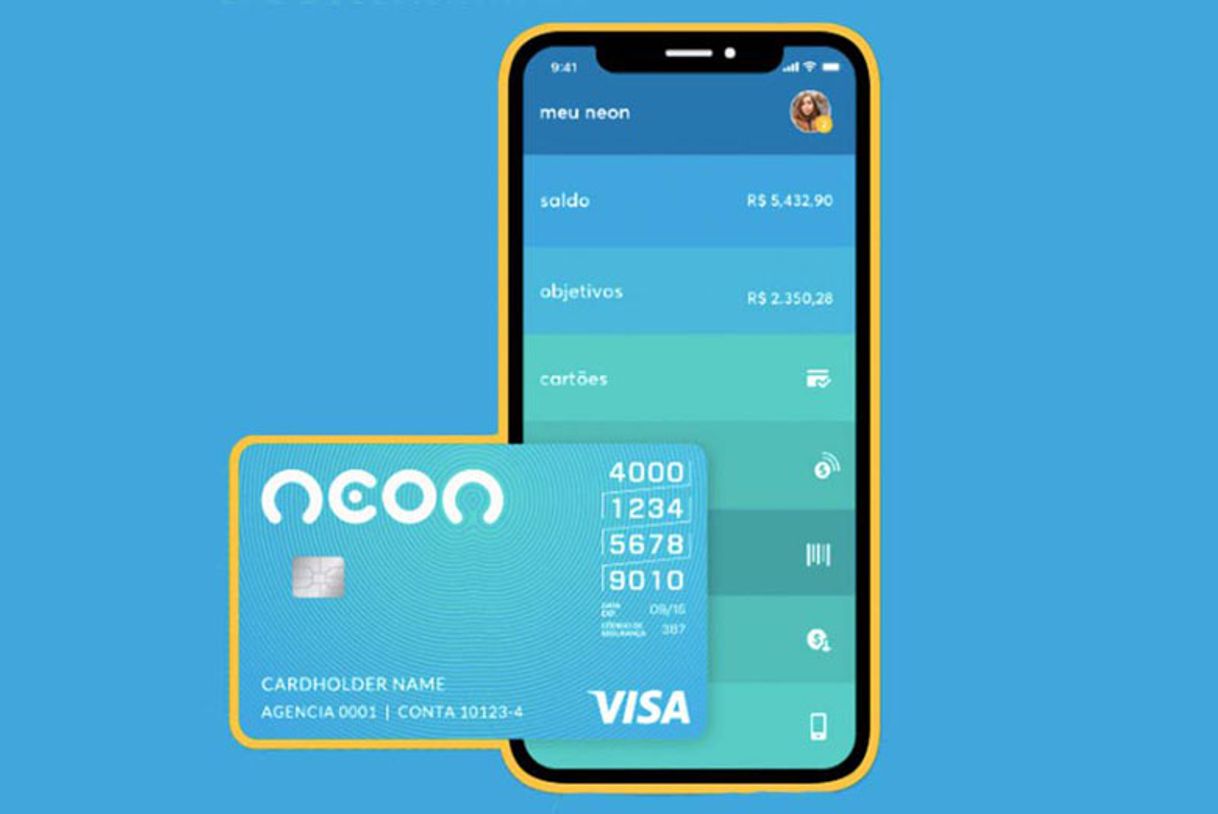 Apps Cartão de crédito Neon