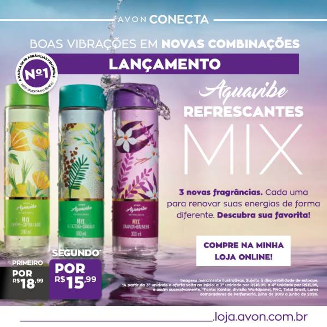 Fashion Aquavibe refrescantes MIX